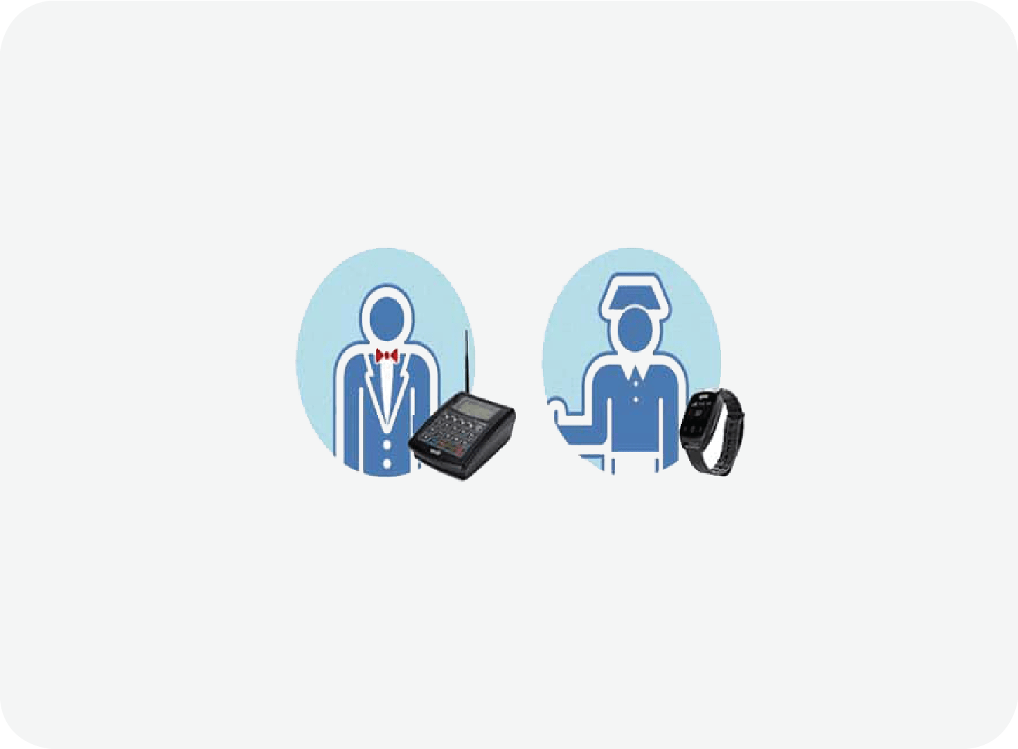 Office staff pager system in Dubai, Abu Dhabi, UAE